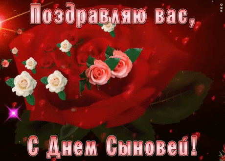 Сегодня с днем сына я поздравляю,
Всех кого сыночком называют,
Всех кто воспитал мужчин,
Пусть гордостью вашей будет сын.