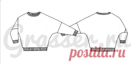 Свитшот, выкройка №730 купить on-line