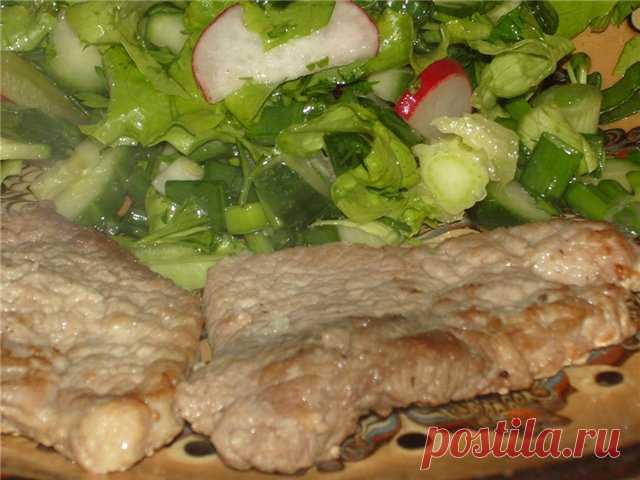 Отбивные с чесноком и лимонным соком (Ливанская кухня)