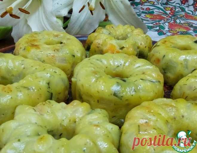 Овощные мини запеканки из кабачков – кулинарный рецепт