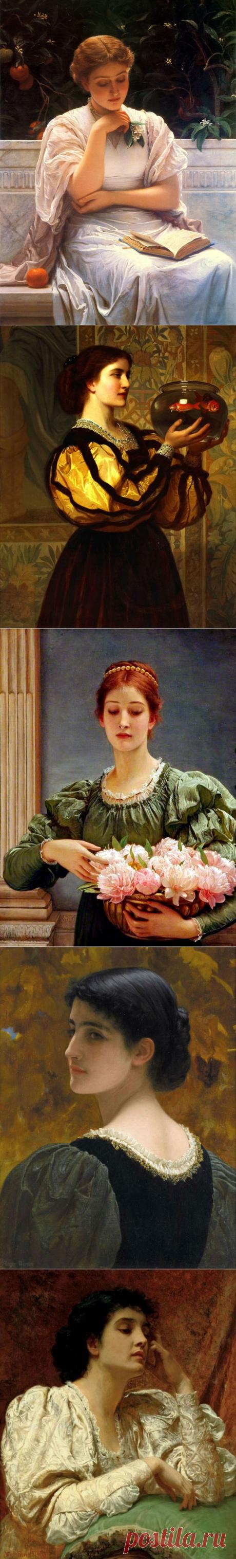 Британский художник Charles Edward Perugini (1839–1918)