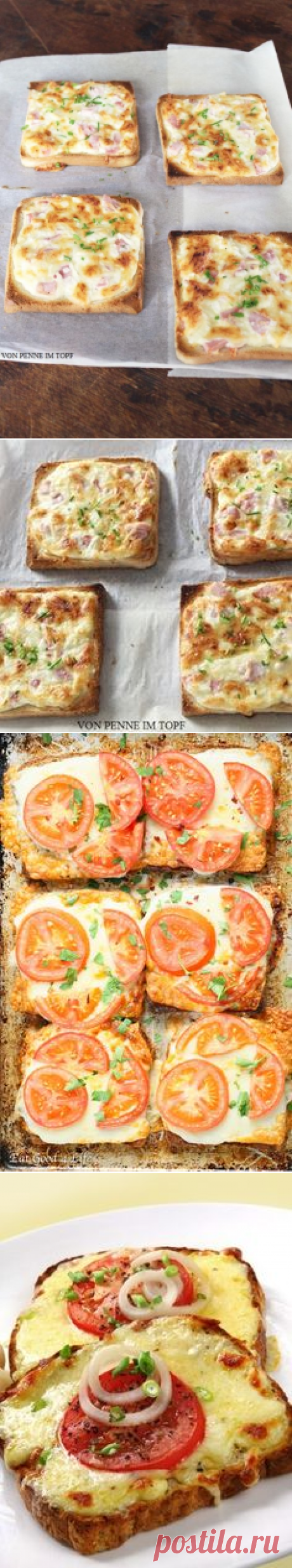 Flammkuchen-Toast so einfach und so super lecker! Wir sind alle begeistert! | Rezepte