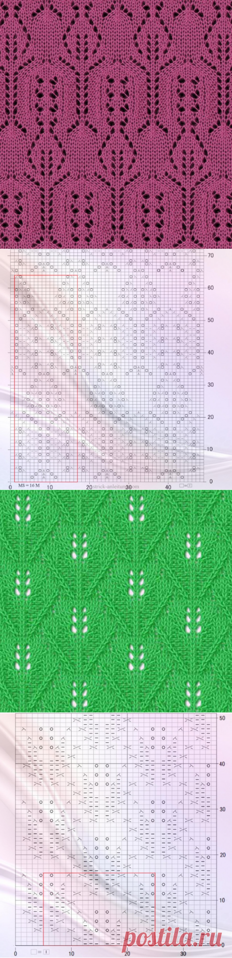 Patterns spokes. Patterns for knitting |