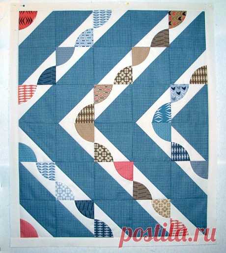 What Would Happen If…Drunkard’s Path Variation Block | Beyond Sock Monkeys ~ My Quilting Adventures