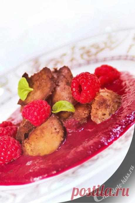 Рецепт печени с соусом