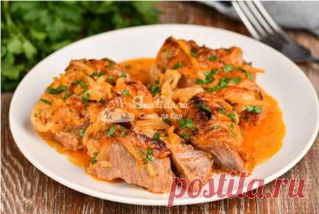 НЕЖНОЕ МЯСО В СОУСЕ В ДУХОВКЕ