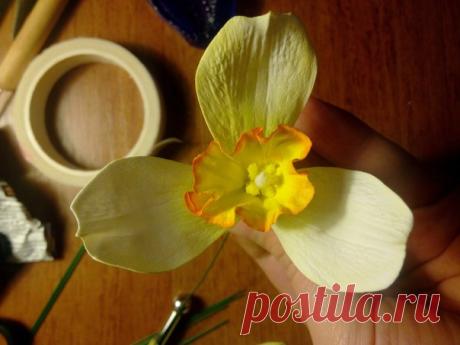 МК нарцисса из фоамирана | 51 фотография | ВКонтакте