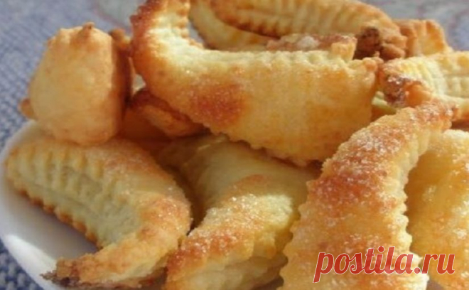 Удивительно вкусные творожные ушки без яиц и разрыхлителя - СУПЕР ШЕФ