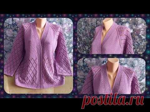 ГОТОВ ЛЕТНИЙ АЖУРНЫЙ ЖАКЕТ "YVETTA". ПОДРОБНОЕ ОПИСАНИЕ!