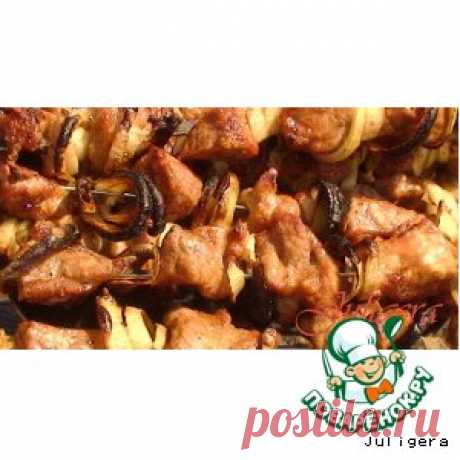 Хмельной шашлык - кулинарный рецепт