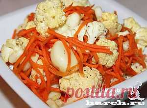 Цветная капуста по-корейски | Харч.ру - рецепты для любителей вкусно поесть