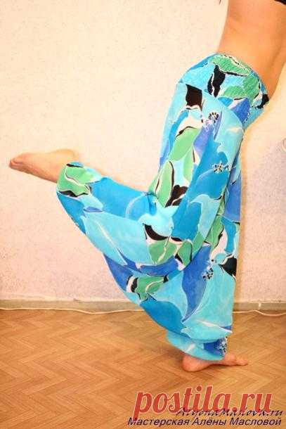 Шить штанишки-афгани просто... Мастер-класс