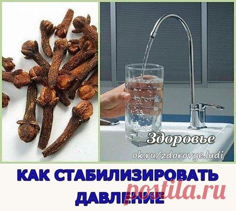 Как стабилизировать давление
От “скачков”, перепадов высокого давления поможет избавиться такое народное средство.
Возьмите:
- 40 палочек гвоздики
- 4 стакана воды
Палочки гвоздики положите в эмалированную кастрюлю, залейте водой, доведите до кипения и кипятите на слабом огне до тех пор, пока не останется половина жидкости, т. е. 2 стакана. Затем перелейте в стеклянную бутылку. Это отвар из гвоздики пейте по 1 ч. л. 3 раза в день за 30 мин. до еды.
Кроме того, необходимо укреплять здоровье п