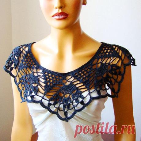 Gainé de cadeau de Noël Boléro de demoiselle par RoseAndKnit