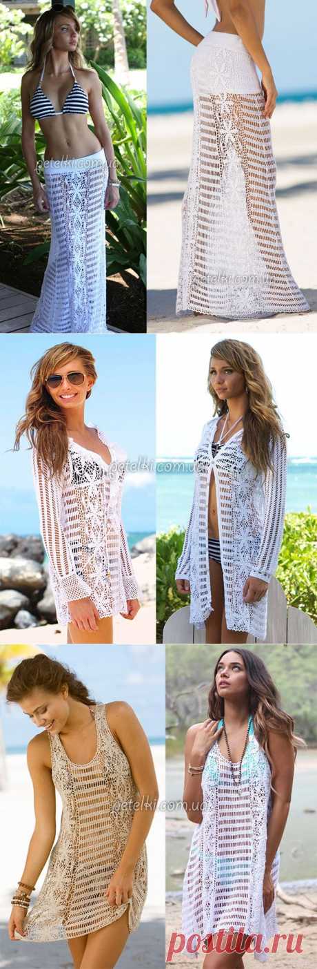 Пляжные модели от Letarte. Схемы вязания крючком