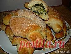 рогалики с чесноком