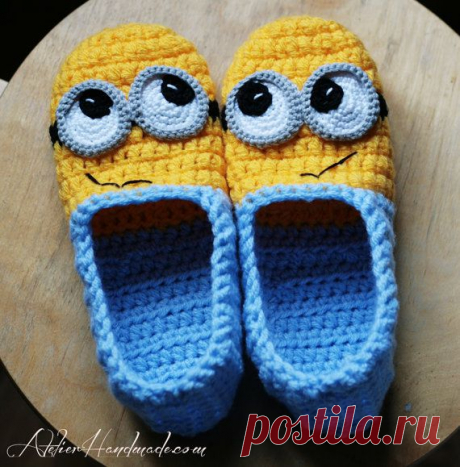 Minion тапочки
