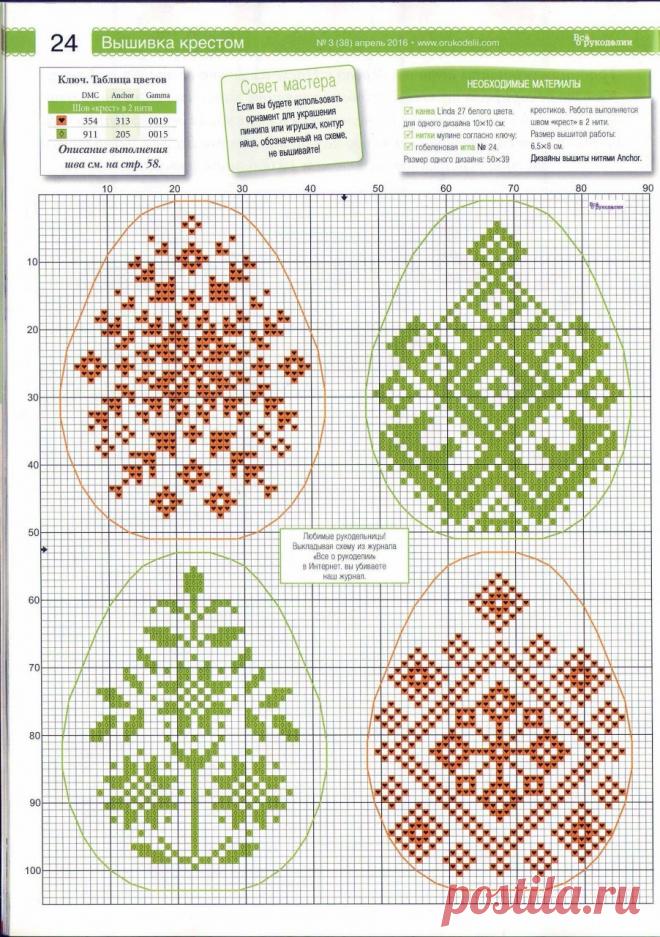 Подборка схем для вышивки 