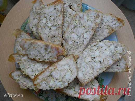 Домашняя куриная колбаса