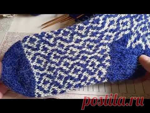 #МК #НОСКИ С УЗОРОМ #ЛЕНИВЫЙжаккард