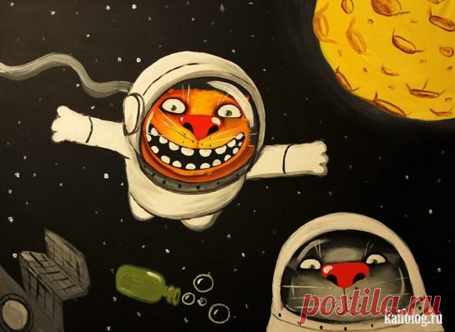 Картины Васи Ложкина. Часть - 5 (35 картинок)