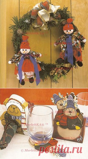Новогодний картонаж с шаблонами ✨ СС 11