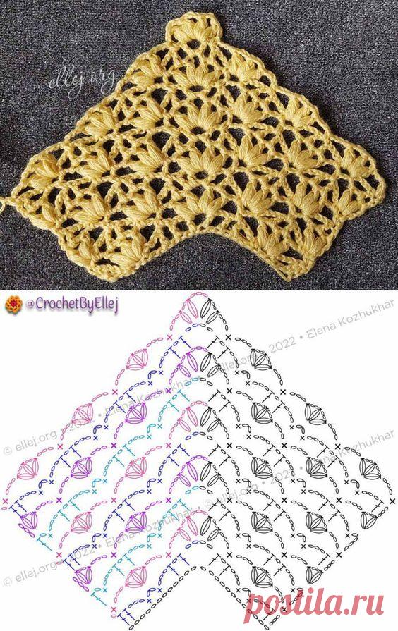 Большая подборка схем для вязания реглана крючком