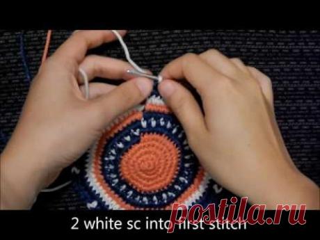 How to Crochet a Wayuu-Style Base - Part 2