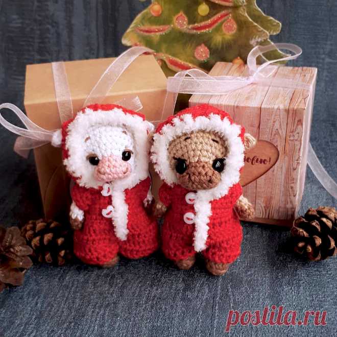 PDF Коровка Малышка крючком. FREE crochet pattern; Аmigurumi animal patterns. Амигуруми схемы и описания на русском. Вязаные игрушки и поделки своими руками #amimore - корова, маленькая коровка, телёнок, бык, бычок.