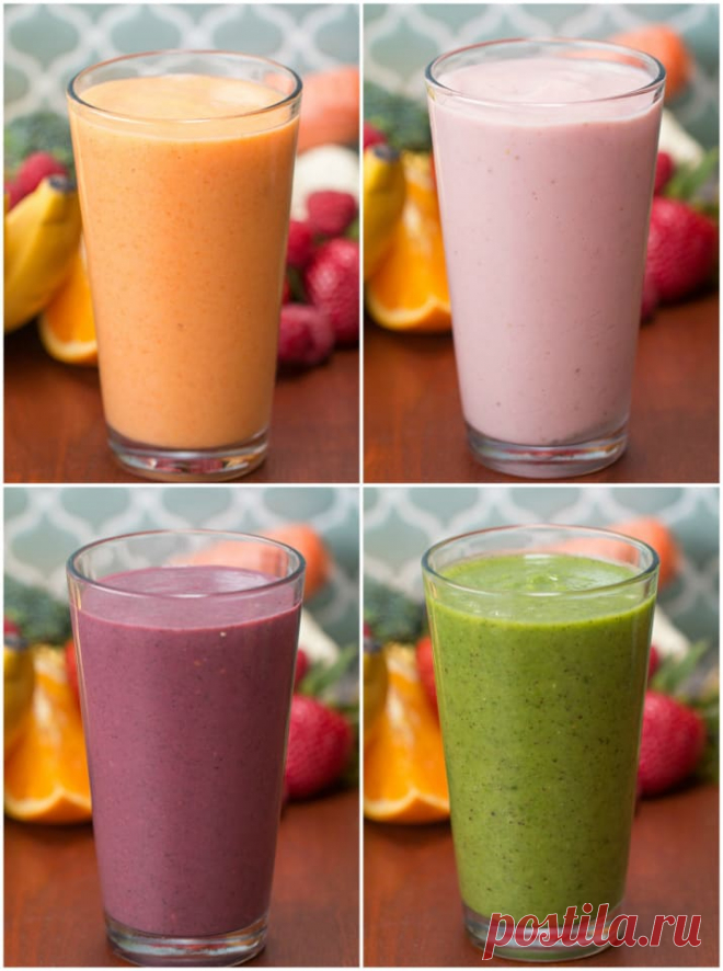 4 Make-Ahead Veggie-Packed Fruit Smoothies