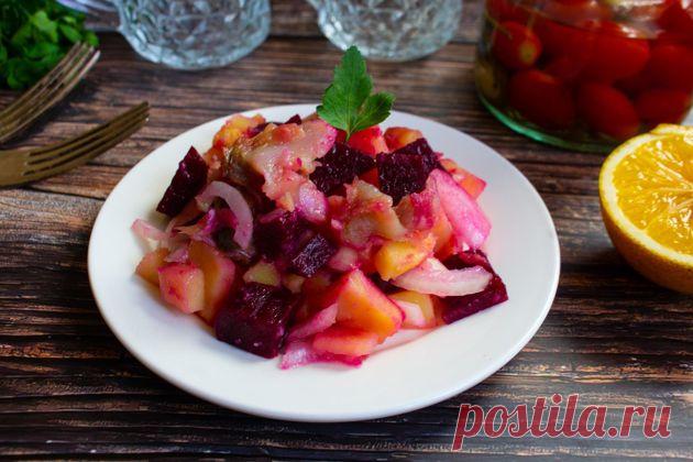 Овощной салат с копченой скумбрией | Кухонный Сумбур Пульс Mail.ru