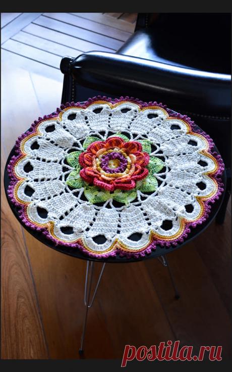 .КРАСИВЫЕ КОВРИКИ КРЮЧКОМ.