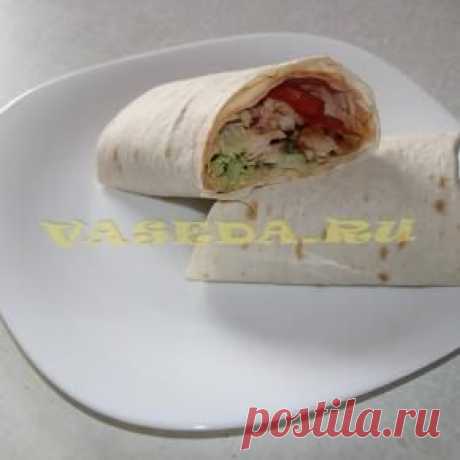 Рецепт - Сытная вкусная домашняя шаурма | vaseda.ru