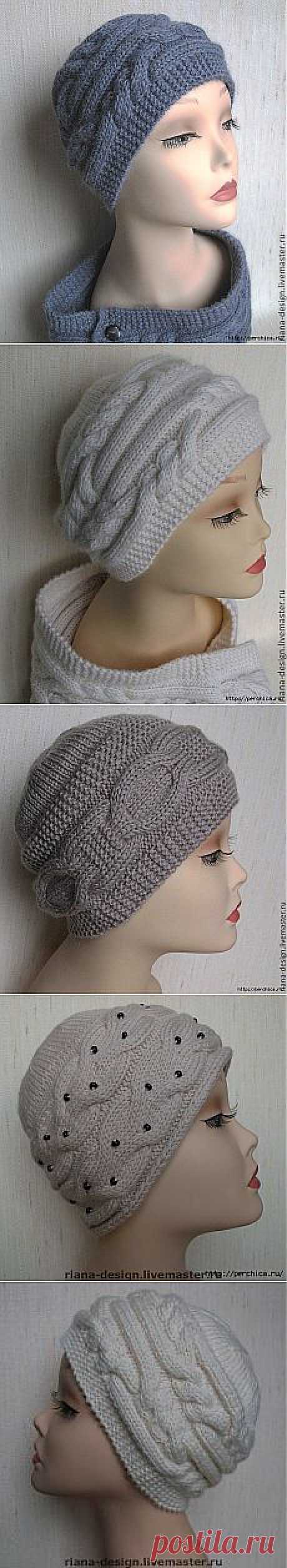 Шапочки от  Риана (riana-design).
