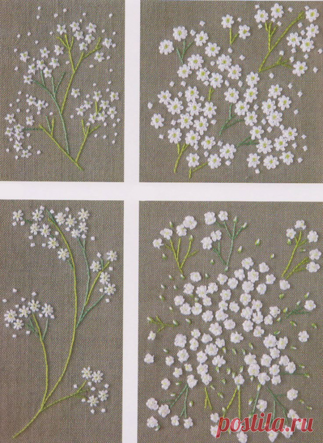Hand embroidery stitch | Dentelles