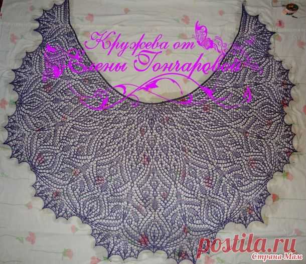 * Шаль Soli Deo Gloria Lace Shawl by Anna Victoria - ЗАО Шалунья - Страна Мам