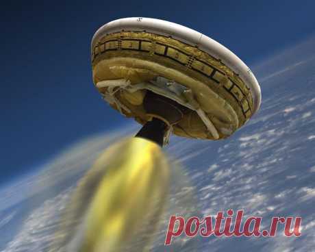 NASA испытало &quot;летающую тарелку&quot; для полетов на Марс