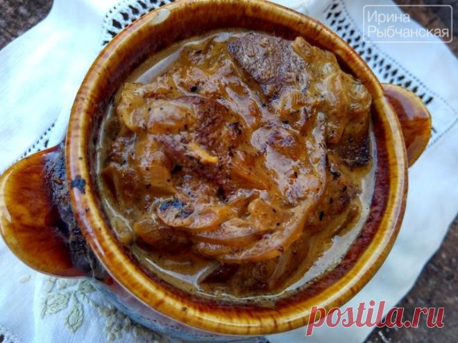 Печень по-строгановски: моя версия популярного рецепта с фото