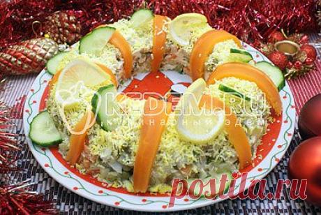 Салат с курицей «Праздничное оливье» - Новогодние рецепты 2014 салаты на новый год