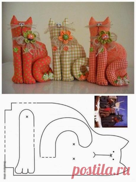 Molde gatinho de retalho