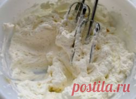 СМЕТАННЫЙ КРЕМ СО СГУЩЁНКОЙ.