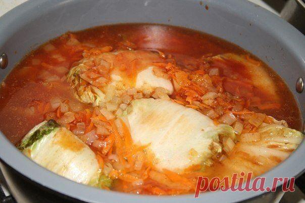 Как приготовить голубцы домашние - рецепт, ингридиенты и фотографии