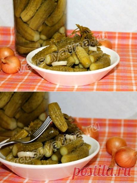 Маринованные корнишоны как в магазине