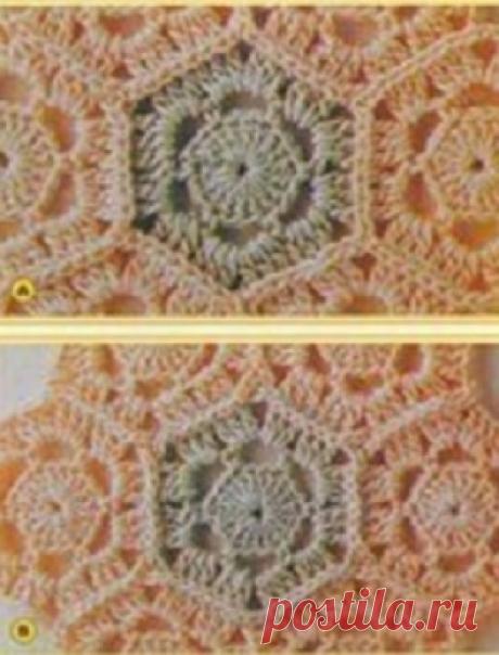 Соединение мотивов крючком