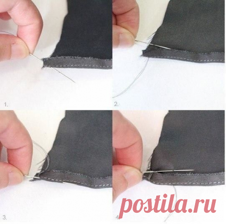 ​3 способа обработки края на тонкой ткани
