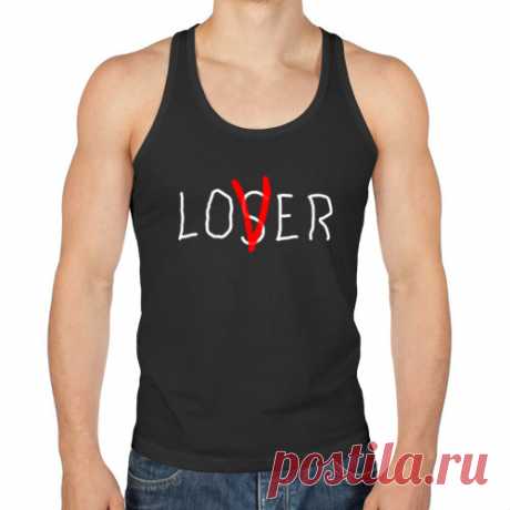 Мужская майка борцовка "LOSER \ LOVER ОНО" 815 руб.