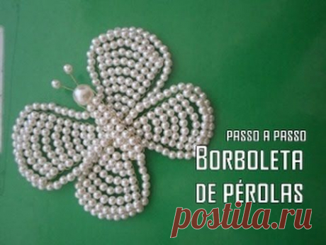 NM Bijoux - Borboleta de Pérolas - passo a passo - YouTube