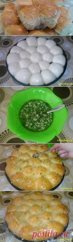 Пампушки с чесноком | Вкусный день