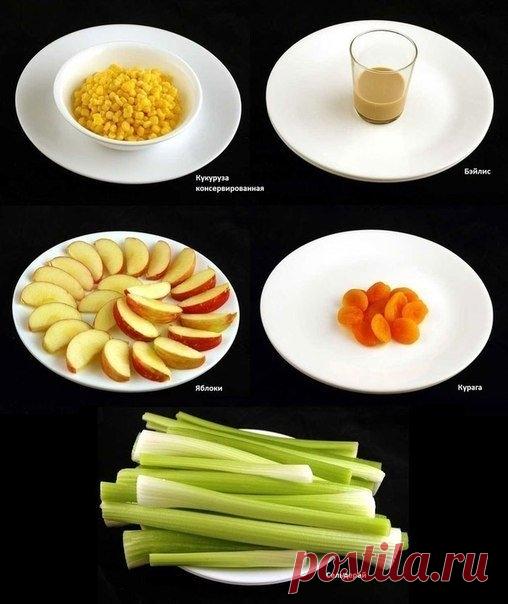 Как выглядят 200 килокалорий в разной еде