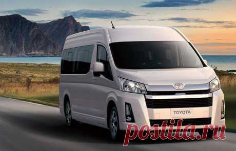 Toyota Hiace 2019 – шестое поколение автобусов и фургонов Тойота Хайс - цена, фото, технические характеристики, авто новинки 2018-2019 года